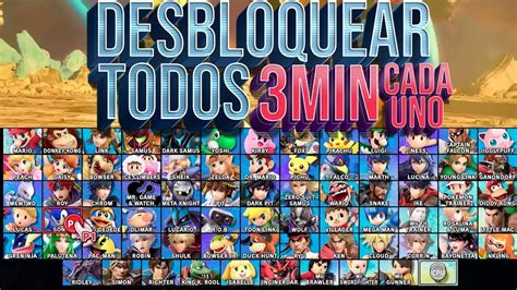 Cómo Desbloquear Todos Los Personajes En Super Smash Bros Ultimate