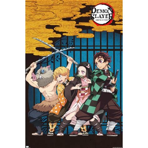 Demon Slayer Poster - Group | BIG W