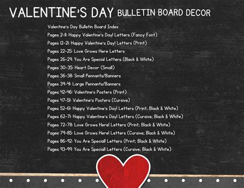 Valentine's Day Bulletin Board, Posters, Pennants, Decor - Etsy