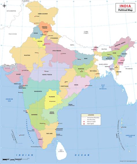 India Political Wall Map Maps – Rainy Weathers