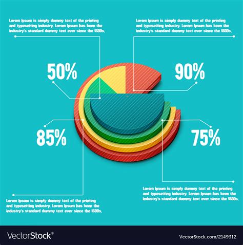 Business Pie Chart Royalty Free Vector Image VectorStock