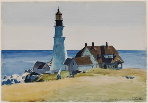 Lighthouses by Edward Hopper - Lighthouse And... - The Plum Garden