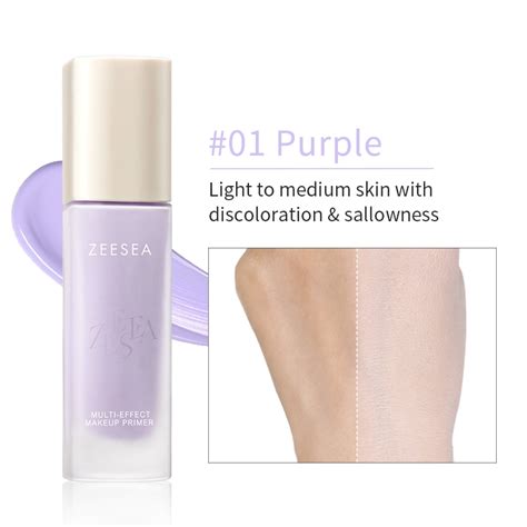 ZEESEA Face Primer Cream Blur Pore Color Corrector Makeup Base