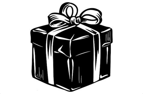 Conjunto De Iconos De Cajas De Regalos Silueta De Caja De Regalos