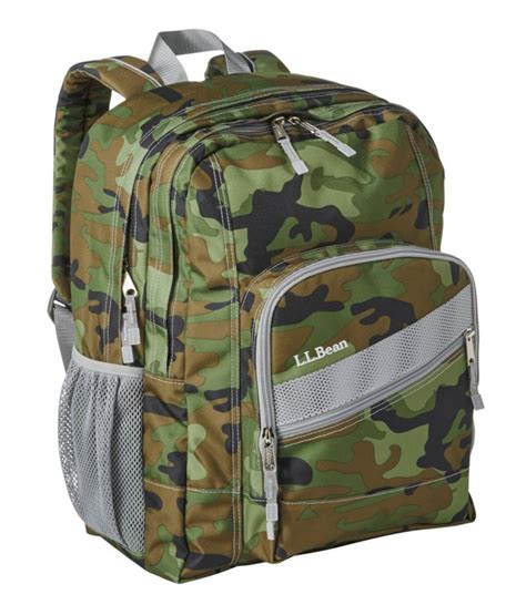 Llbean Deluxe Book Pack Print Travel Gear Backpacks Llbean Backpack