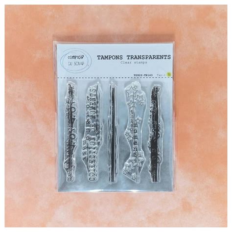 T0922 TE143 Tampon Bordures Comptoirduscrap