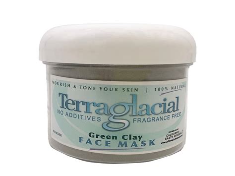 California Earth Minerals Terraglacial 8 oz Green Clay Face Mask