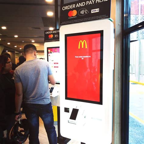 McDonald's Self-Ordering Kiosk in Kapitolyo