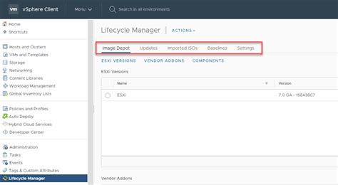 Upgrade To Esxi With Vsphere Lifecycle Manager