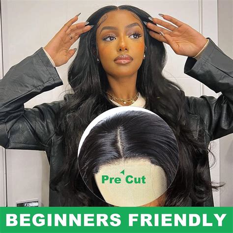 Ashart Wear And Go Glueless Wig Body Wave Lace Front Wigs Human Hair