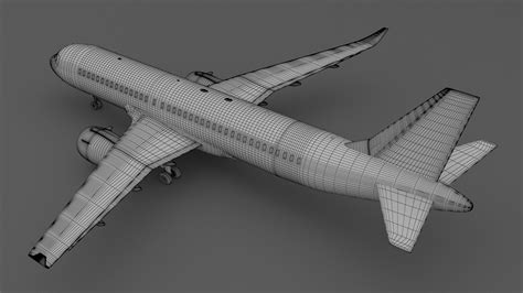 Wizz Air A320 3D 모델 170 dae fbx unknown obj Free3D