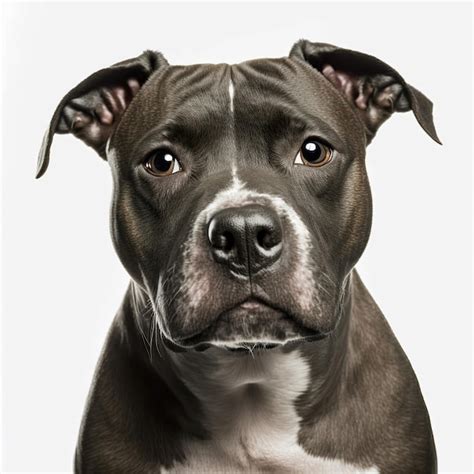 Premium Ai Image Ravishing Staffordshire Bull Terrier Dog Portrait On