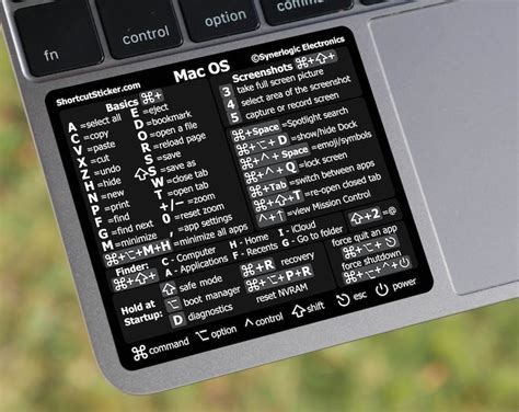 Printable Apple Mac Keyboard Shortcuts Reference Guide - Etsy