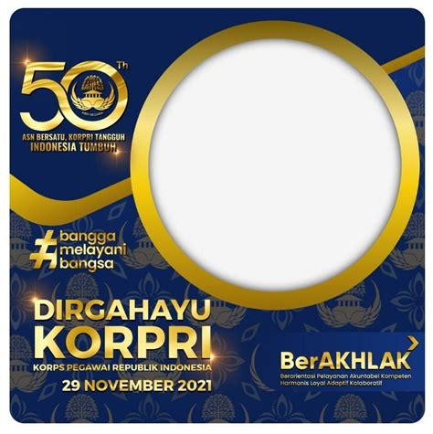 Kumpulan Link Twibbon Hari Korpri Terpopuler Klik Untuk Pasang