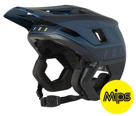 Fox Dropframe Pro MIPS MTB Helmet Two Tone Dark Indigo