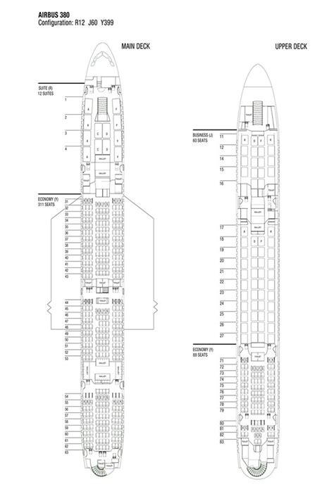 1000+ images about Airplane seating charts on Pinterest