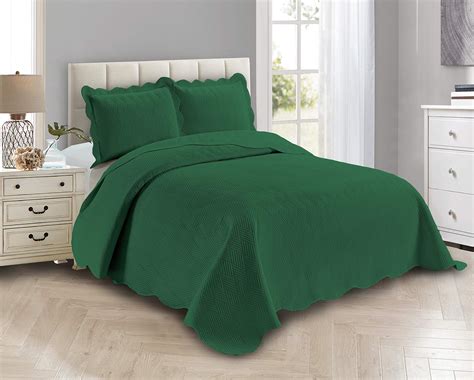 Linen Plus Luxury Oversized Coverlet Embossed Bedspread Set