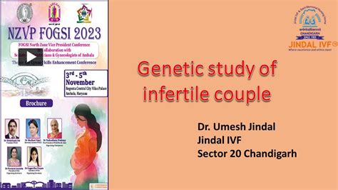 Ppt Genetic Study Of Infertile Couple Jindal Ivf Chandigarh