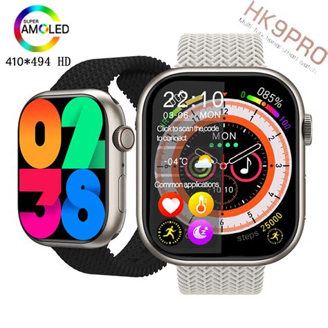 Smart Watch Hk Pro Series Women Nfc Amoled Screen Smartwatch Men