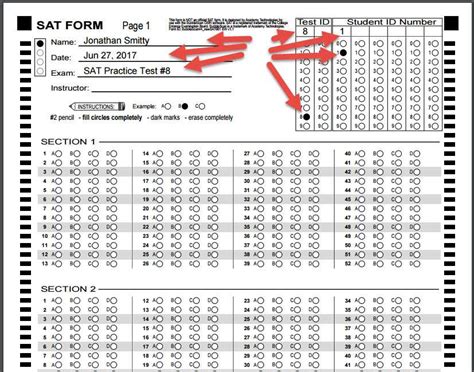 How To Fill Out Your Act Test Answer Sheet A Complete Guide