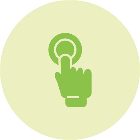 push button vector icon  vector art  vecteezy