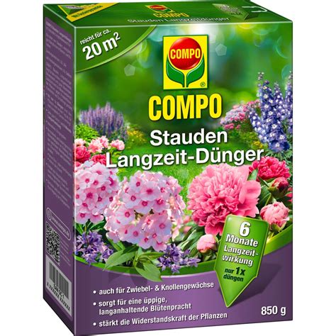 Compo Stauden Langzeit Dünger 850 g kaufen bei OBI