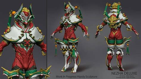 Image - Nezha Deluxe Skin Sculpture.jpg | WARFRAME Wiki | FANDOM ...