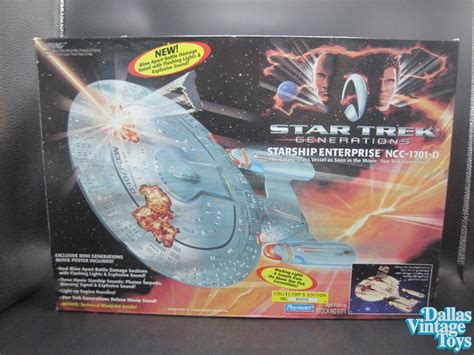 1994 Playmates Star Trek Generations Starship Enterprise Ncc 1701 D With Box 1b