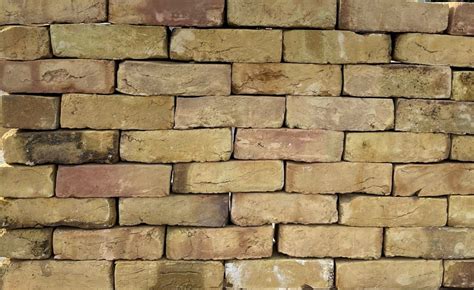 Brick Slips Reclaimed London Yellow Brick Tiles