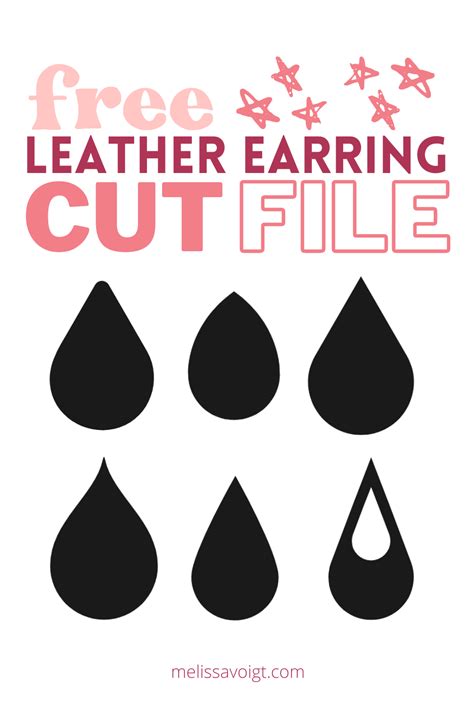 Free Printable Earring Template