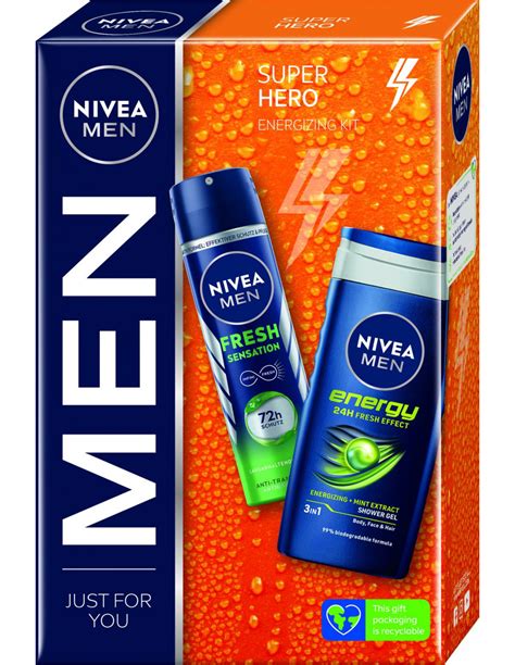 Nivea Men Super Hero Prezentowy Zestaw Kosmetyk W M Skich Szt