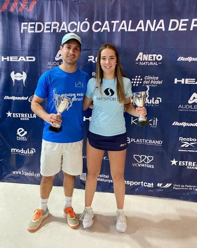 Dos Pratenses Campeones De La Copa Catalana Absoluta De Padel El Prat