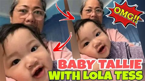 Baby Tallie Update Lagi Sya Nadadalaw Ng Lola Nya Kay Daddy Vince Nya