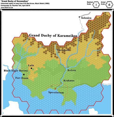 Mystara 1985 Map Collection Atlas Of Mystara