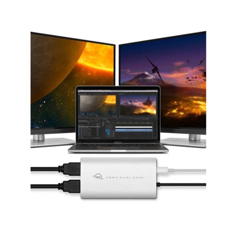 Owc Usb C Dual Hdmi 4k Display Adapter Onlinemacwinkel