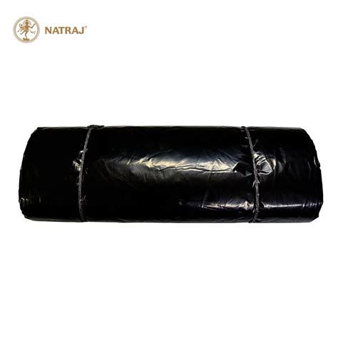 Natraj Black Plastic Tirpal Thickness 0 5 2 Mm Size 6 36 Feet