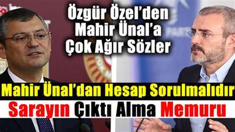 Zg R Zel Hesap Sorulacaksa Mahir Nal Dan Hakan Fidan Dan Soral M