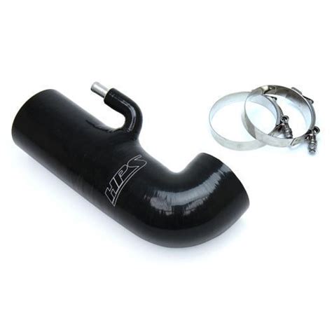 Hps Blk Black Silicone Air Intake Kit Post Maf Hose For Scion