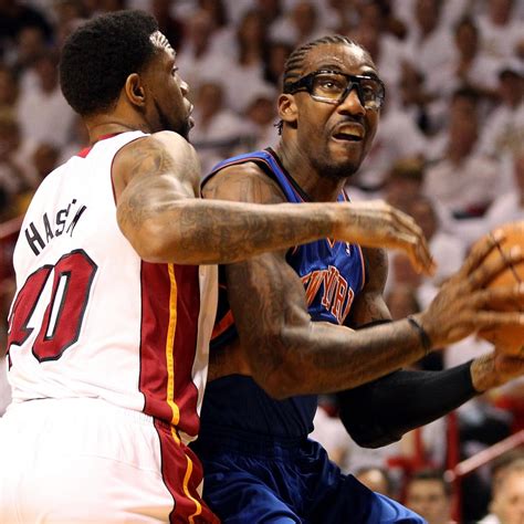 Amar'e Stoudemire Injury: Miami Heat vs. New York Knicks, Game 3 ...