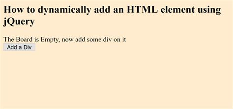 Learn How To Dynamically Create A Div In Jquery Instance The Dev News