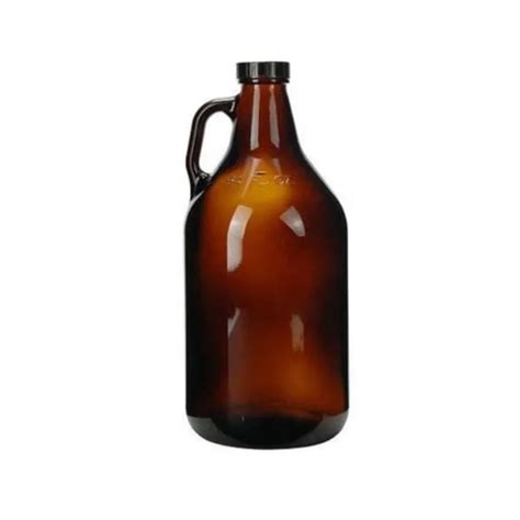 Customise Amber Glass 32oz 64oz 1l 2l Kombucha Jug Beer Use Growler