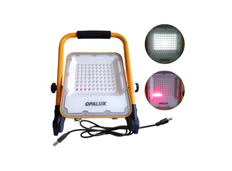 Ripley REFLECTOR OPALUX RF 50W4 DC RECARGABLE PARA EXTERIORES 50W