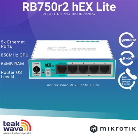 Jual Mikrotik Rb R Hex Lite Rb R Hex Lite Routerboard Ori