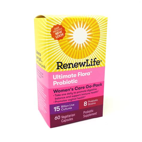 Renew Life Ultimate Flora RTS Women S Probiotic 15 Billion 60