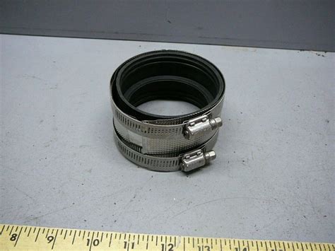 Tyler B70 B602 No Hub Coupling 3 Stainless Steel Shielded Rings For