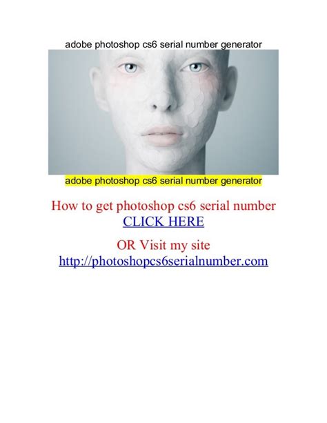 Adobe Photoshop Serial Number Free Geratrading