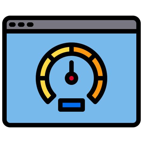 Icono De Prueba De Velocidad Xnimrodx Lineal Color