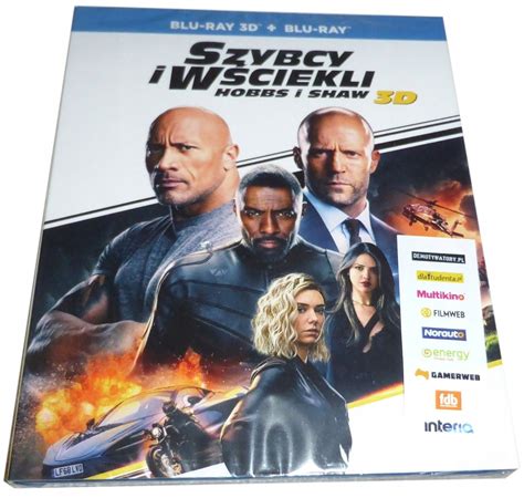 SZYBCY I WŚCIEKLI HOBBS I SHAW 3D 2D BLU RAY 9569781005