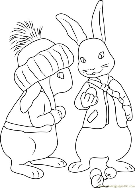 Peter Rabbit Coloring Pages at GetDrawings | Free download