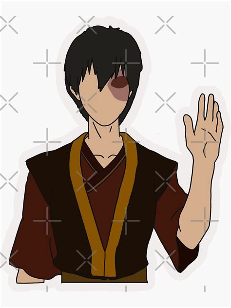 Hello Zuko Here Sticker For Sale By Bobbihstanson Redbubble